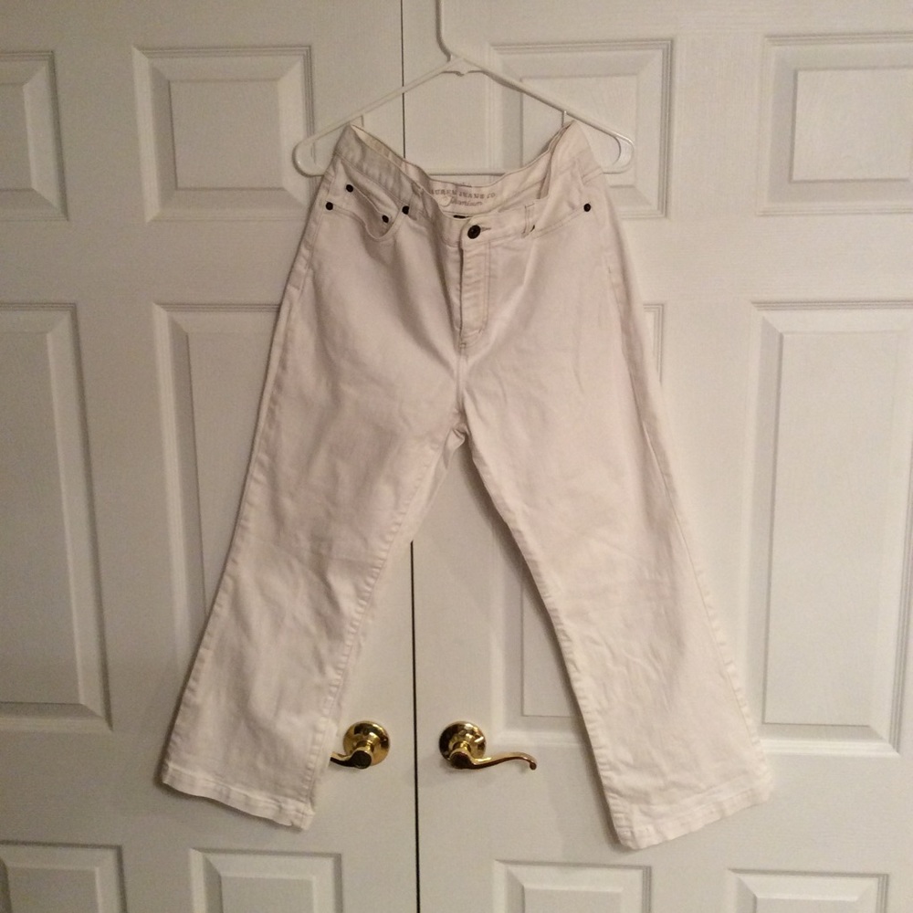 White Denim Premium Jeans by Ralph Lauren